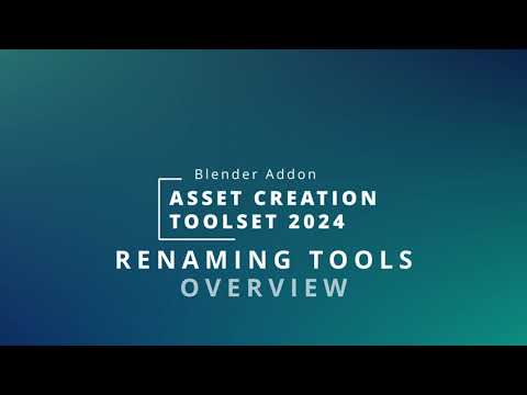 Renaming Tools Overview