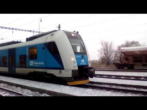 Odjezd osobního vlaku 6876