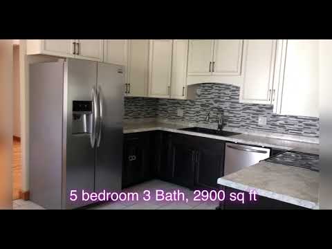 $2900|5 Bedroom 3 Bath |Fenced Backyard| Deck| Laundry| Basement property video