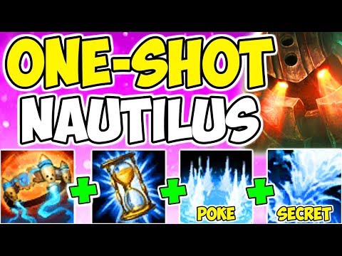 *INSANE DAMAGE* PERMA LOCKDOWN NAUTILUS FULL AP ONE-SHOT PROTOBELT BUILD MID League Of Legends S9