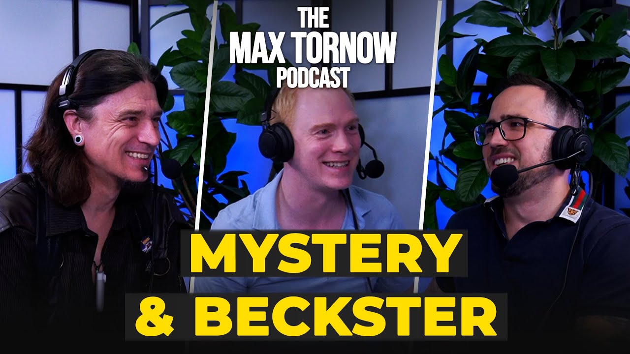 Mystery & Beckster - PUA; Entering Playboy Mansion; Secret to Attracting Clients