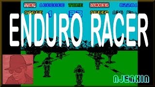 Enduro Racer - on the ZX Spectrum 48/128K !!  with Commentary
