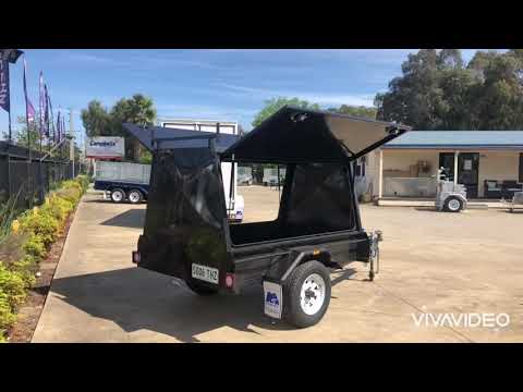 Modern Trailers Single Axle Tradesman Canopy
