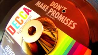 Oliver Norman - Don’t Make Promises - Decca: 32354