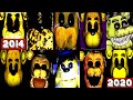 30 GOLDEN FREDDY JUMPSCARES IN A NUTSHELL 2014 2020