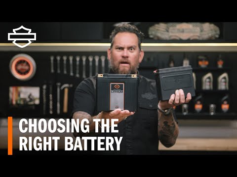 Choosing the Right Harley-Davidson Battery – AGM or Lithium LiFe