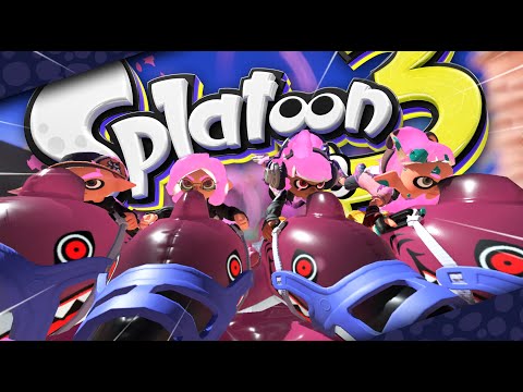 I Created the BIGGEST Splatoon 3 Squid Party