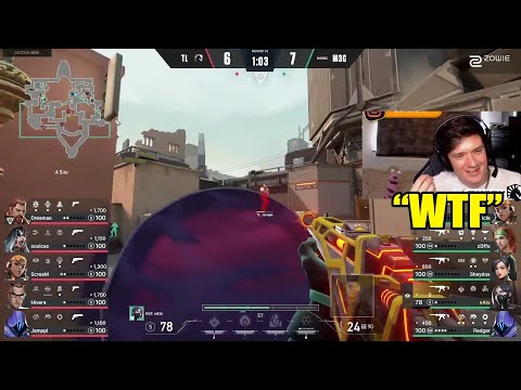 Liquid's coach Sliggy reacts to TL Jamppi 0 IQ Omen TP vs m3c in VCT EMEA