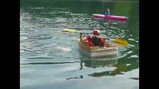 preview picture of video 'Soap Kayak Race sul fiume a Villa d'Adda'