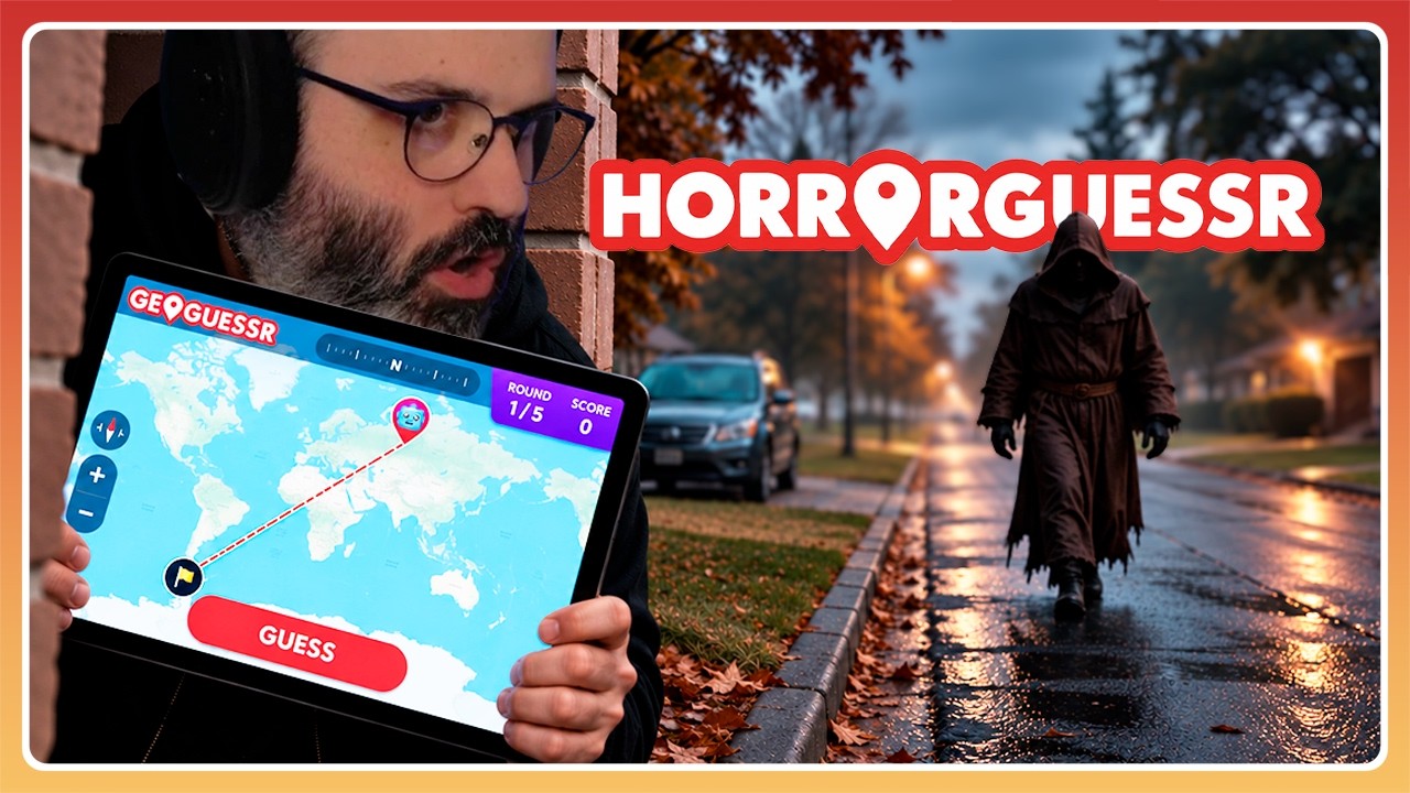 El modo HALLOWEEN de GEOGUESSR es BRUTAL | GEOGUESSR Gameplay Español