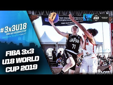 Switzerland v Japan | Women’s Full Game | FIBA 3x3 U18 World Cup 2019