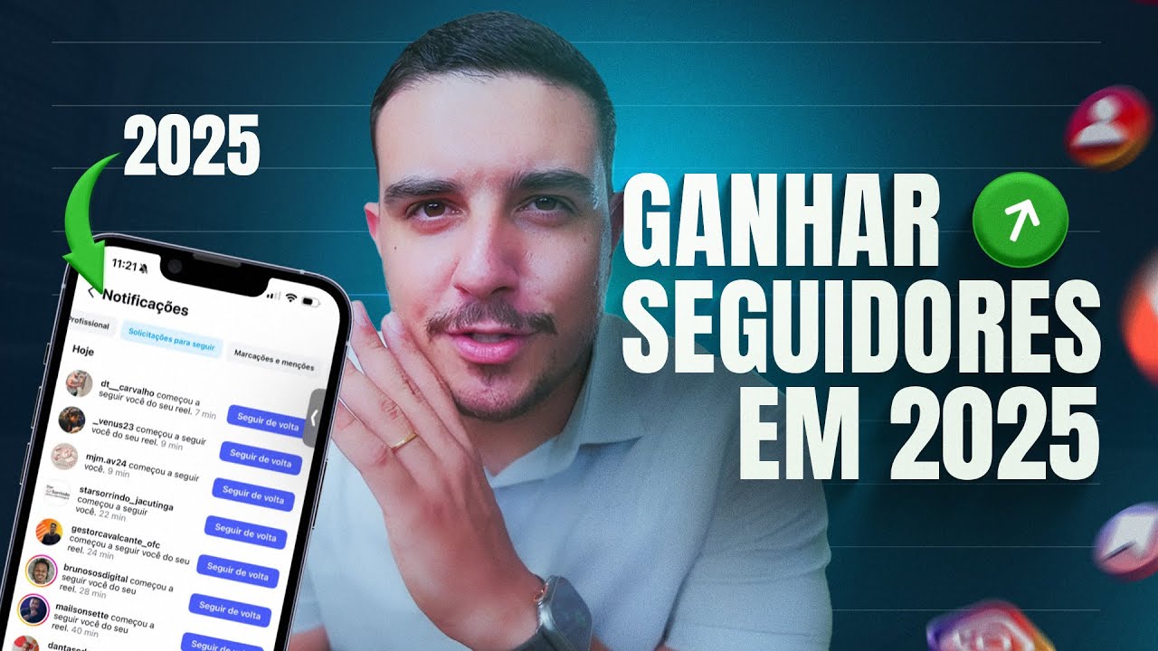 COMO GANHAR SEGUIDORES EM 2025