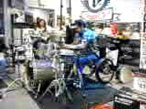 Atomic Three's Drummer Chuey at the Guitar Center Drum Off 2008