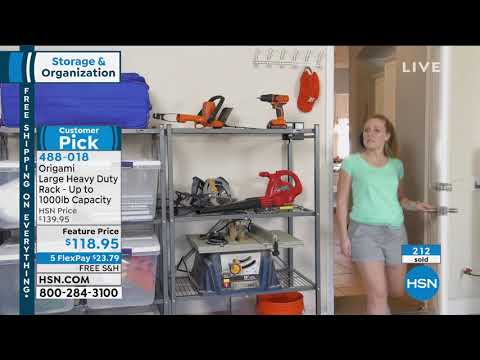 Origami Large Heavy Duty Rack w/up to 1000 lb. Capacity