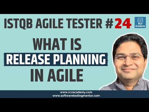 ISTQB Agile Tester 24 What is Release Planning in Agile
