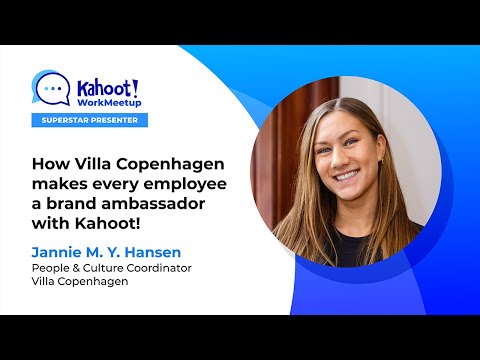 How Villa Copenhagen makes every employee a brand ambassador with Kahoot!