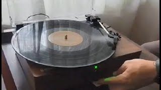 Vinyl Record Player Wireless Turntable with Built in Speakers and USB Belt Driven Vintage Phonograph