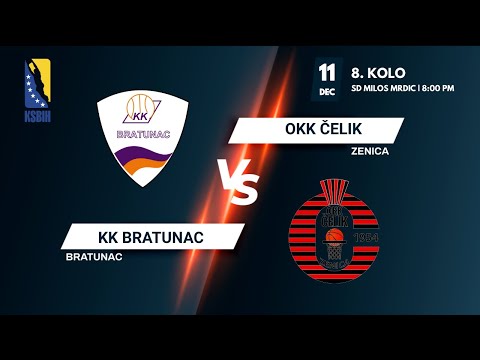 KK Bratunac vs OKK Čelik - 8. kolo - KSBIH - 2021/2022