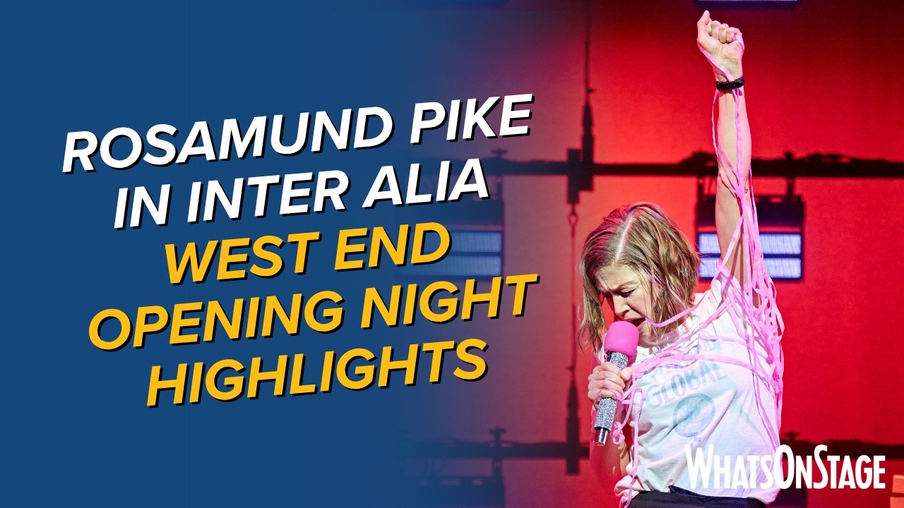Rosamund Pike at Inter Alia West End opening night | Full highlights