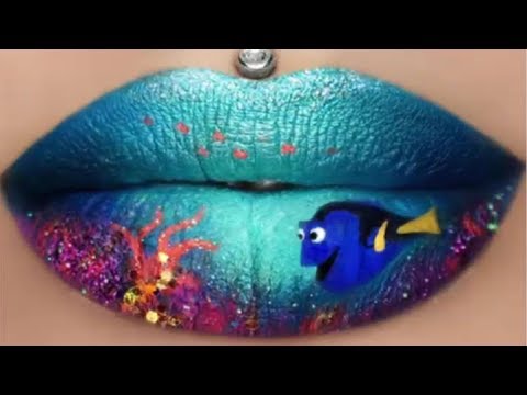 Lipstick Tutorial - Lip Art Compilation 2017 👄👄👄👏👏