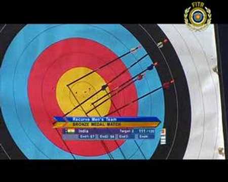 France v India – recurve men’s team bronze | Porec 2008 Archery World Cup stage 2