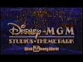 Disney MGM Studios Theme Park Commercial 1989