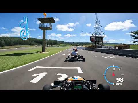 Treino Kart F4 na Fazenda DIMEP