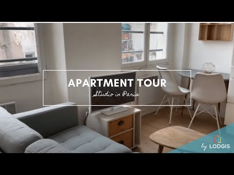 Apartment Tour // Furnished  22m2 in Paris – Ref : 10217109