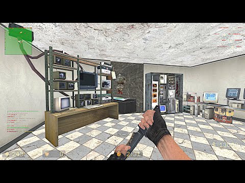 CSS: Zombie Survival Mod - zm_Officeattack_b5a on Elite Hunterz (ALL SECRETS)
