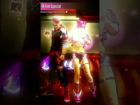 ADVENCE HAPPY 😘VALENTINE'S DAY 💞❣️#freefire #samthelegend  #shortsfeed #shorts #happyvalentinesday