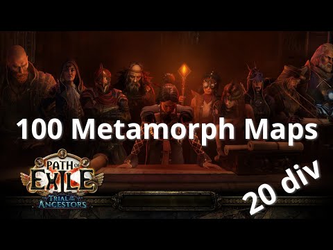100 Metamorph Maps ~ Poe 3.22 Ancestor League
