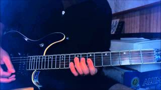 Ozzy Osbourne / Jake E. Lee - Spiders - Guitar lesson