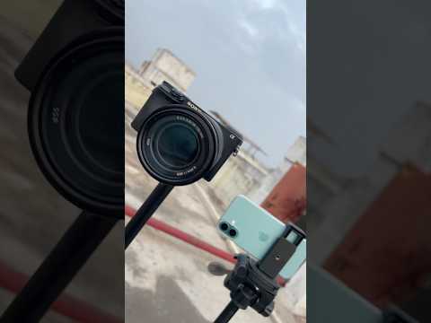Sony A6400 vs i phone 16+ photoshoot test 📸 #photography #camera #iphone16plus #comparison #shorts