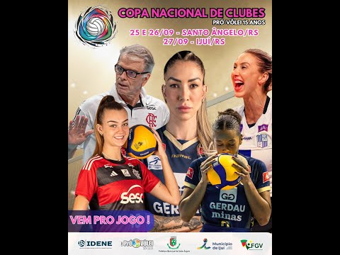 COPA NACIONAL DE VÔLEI - SESC/FLAMENGO X GERDAU MINAS