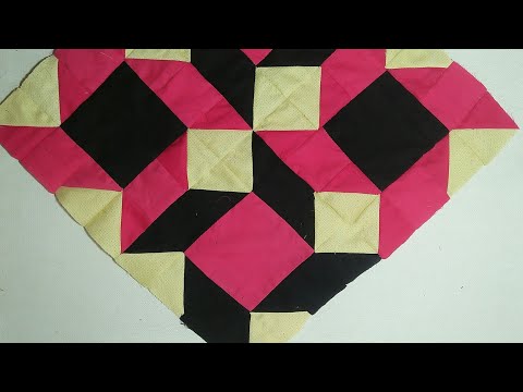 lovely colourful mini quilt block,flower quilt design new,stylish patchwork,