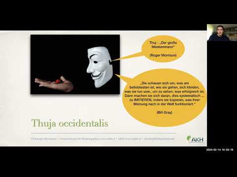 Vorschau "Weniger bekannte Aspekte von Polychresten" Teil 3 - Thuja und andere Arzneien