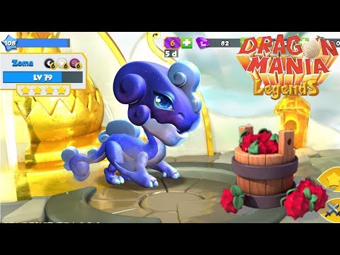 Hero Stardust dragon Level 80 , Gameplay ,Dragon Mania Legends - part 727 HD