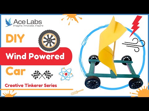 How to Make a Wind Powered Car | Sail Car | DIY | Funkaar