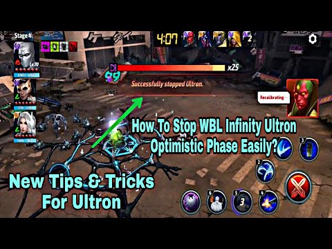 How To Stop WBL Infinity Ultron Optimistic Phase Easily? New Tips & Tricks - Marvel Future Fight