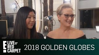 Meryl Streep Talks "Power Imbalance" at 2018 Globes | E! Live from the Red Carpet