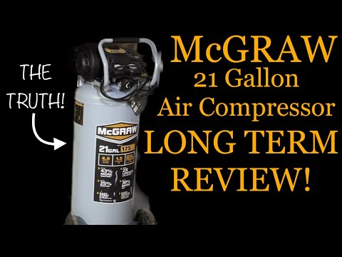 McGraw 21 Gallon 175PSI Air Compressor - Long Term Review