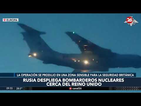 🚨 TENSIÓN EN LA OTAN | Rusia despliega bombarderos nucleares cerca del Reino Unido