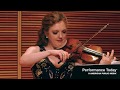 Violinist Rachel Barton Pine performs with her daughter