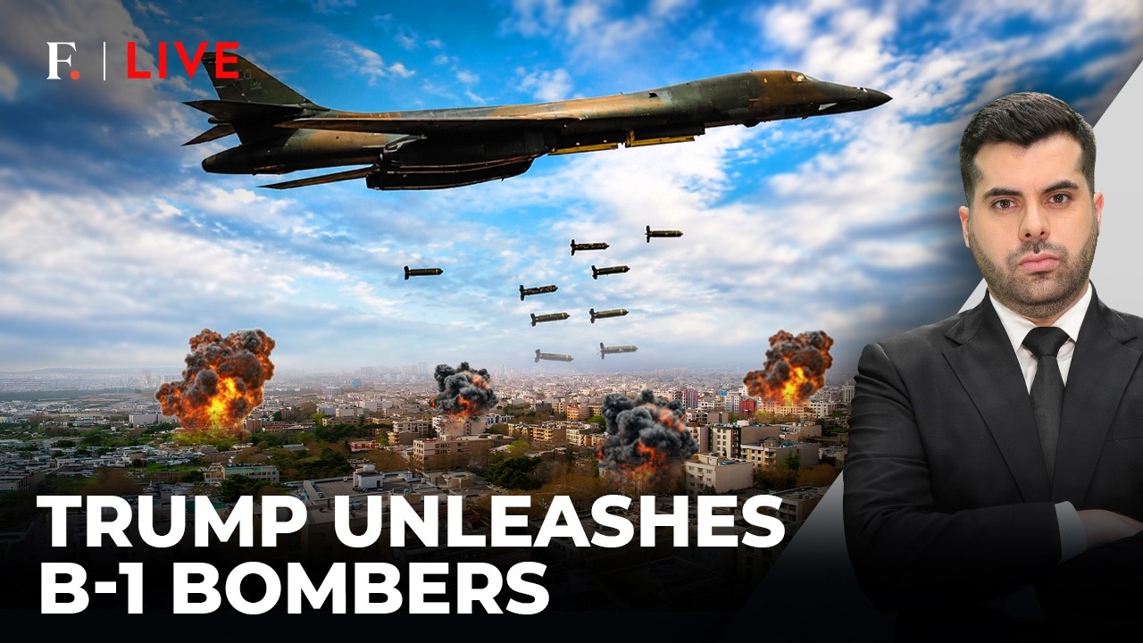 US B-1 Bombers Strike IRGC Targets in Iran: Report | Were Nuclear Facilities Hit? | Firstpost Live