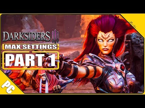 Darksiders 3 PC Gameplay German Part 1 German Walkthrough Darksiders III Deutsch