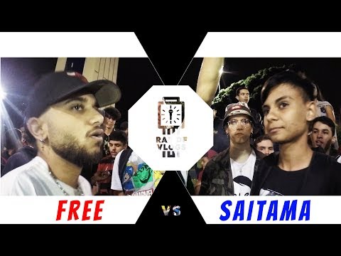 Free Vs Saitama - 1ª Fase - Rap Df Vlogs/Batalha do Relógio - 27/12/2018