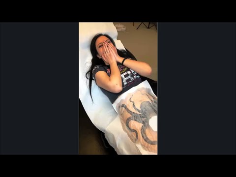 Crazy Octopus Tattoo Time Lapse, Crazy Tattoos Girl, Amazing Octopus Tattoo Time Lapse, #shorts