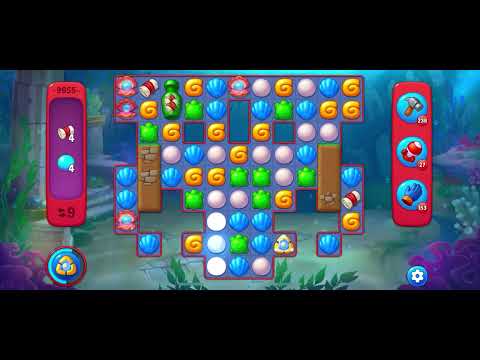 Fishdom Hard level 9655 no boosters フィッシュダム ハード