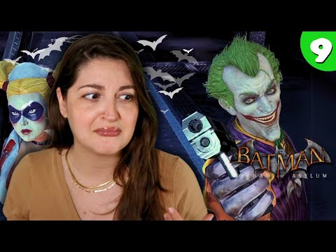 Hunting the Croc - Batman Arkham Asylum (Pt.9) | First Playthrough [Penitentiary/Gardens]