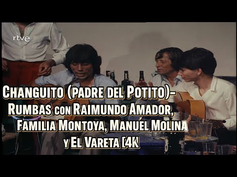 🎶 Changuito (Padre del Potito) – Rumbas con Raimundo Amador, Familia Montoya y Manuel Molina [4K]